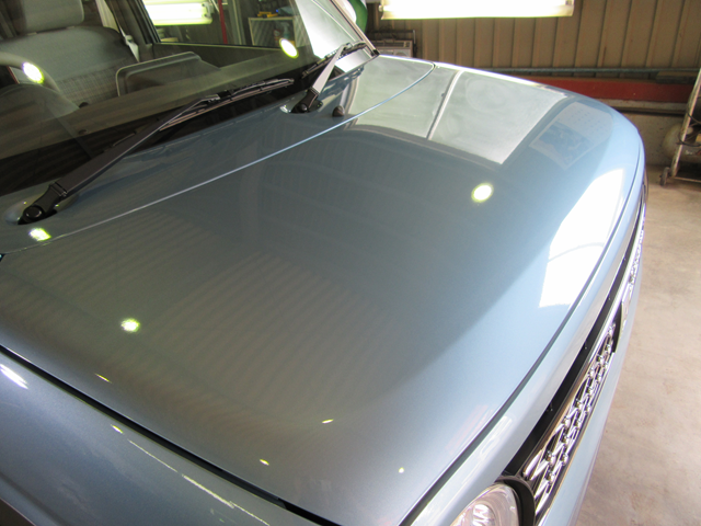 スズキ　ラパン　ポリマーコーティング加工