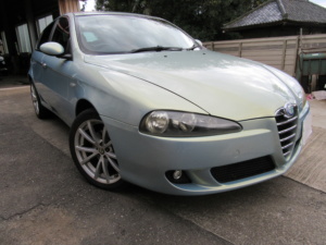 ２００６年モデル　アルファロメオ１４７　TS2.0　セレスピード　ヌヴォラブルー