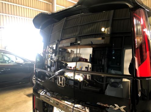 ホンダ ステップワゴンスパーダ フィルム施工